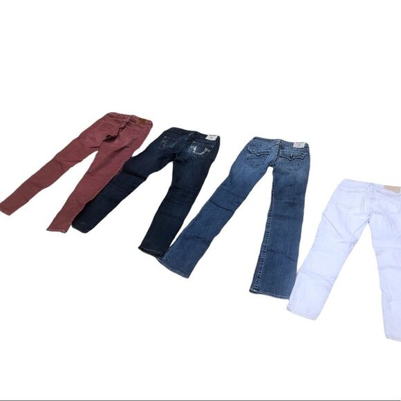 Lot of 7 True Religion Jeans Size 26 - Picture 6 of 7